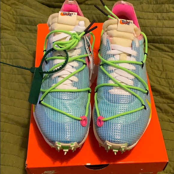 Off White x Nike textured double lace-up sneakers - Picture 2 of 4